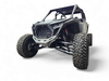 Elektric Offroad 2022-2025 Polaris Rzr Pro R/ Pro S/Turbo R Billet Front Winch Bumper Anodized Clear product photo