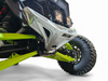 Elektric Offroad 2022-2025 Polaris Rzr Pro R/ Pro S/Turbo R Billet Front Winch Bumper Anodized Clear product photo