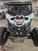 Elektric Offroad 2017+ Can Am X3 Maverick Front Shock Mount Brace Anodized Black product photo