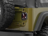 Raxiom 76-06 Jeep CJ7 Wrangler YJ & TJ Gladiator LED Tail Lights- Black Housing (Smoked Lens)