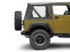 Raxiom 76-06 Jeep CJ7 Wrangler YJ & TJ Gladiator LED Tail Lights- Black Housing (Smoked Lens)