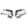 Rugged Ridge Chop Brackets Front Fender 20-23 Jeep Gladiator/Wrangler JL Overland/Sahara/Sport w/DRL