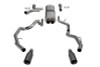 CORSA 21389GNM Sport true dual 3-inch cat-back exhaust with 5-inch Gunmetal Pro Series stainless steel tips for 2025-2026 Ram 1500 RHO 3.0L Twin Turbo Hurricane High Output