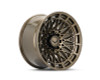 Vossen HFX-3 Terra Bronze Wheel 20x10 | 8x180 BC | ET18 (HFX3-0Z07-TBZ) front face view - fits Chevrolet Silverado 2500HD 2011-2026, GMC Sierra 2500HD 2011-2026, Chevrolet Silverado 3500HD SRW 2011-2026, GMC Sierra 3500HD SRW 2011-2026