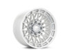 Vossen HFX-3 Silver Polished Wheel 20x9 | 8x180 BC | ET18 (HFX3-0Z02-SP) front face view - fits Chevrolet Silverado 2500HD 2011-2026, GMC Sierra 2500HD 2011-2026, Chevrolet Silverado 3500HD SRW 2011-2026, GMC Sierra 3500HD SRW 2011-2026