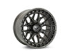 Vossen HFX-1 Matte Gunmetal Wheel 20x9 | 8x180 BC | ET0 (HFX1-0Z01-MG) front face view - fits Chevrolet Silverado 2500HD 2011-2026, GMC Sierra 2500HD 2011-2026, Chevrolet Silverado 3500HD SRW 2011-2026, GMC Sierra 3500HD SRW 2011-2026