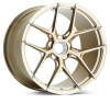 Vossen Forged S21-01 Brushed Patina Gold Wheel 22x11.5 | 5x132 BC | ET24 (S21-01-2M504) front face view - fits