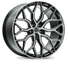 Vossen HF-2 Gloss Black Wheel 22x11 | 5x130 BC - fits Porsche Cayenne (2003-2026), Porsche Panamera (2010-2026), Porsche Cayman (2006-2026), Porsche 718 (2016-2026), Porsche Taycan (2020-2026)