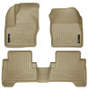 Husky Liners WeatherBeater Combo Floor Liners, Tan for 2013 Ford Escape - Part #99743