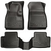 Husky Liners WeatherBeater Combo Floor Liners, Black for 2011-2017 Buick Regal - Part #98151
