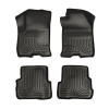 Husky Liners WeatherBeater Combo Floor Liners, Black for 2008-2011 Ford Focus - Part #98311
