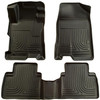 Husky Liners WeatherBeater Combo Floor Liners, Black for 2012-2013 Honda Civic - Part #98441