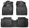 Husky Liners WeatherBeater Front & 2nd Row Seating Floor Liners, Black for 2012-2015 Toyota Prius - Part #98931