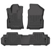 Husky Liners WeatherBeater Front & 2nd Row Seating Floor Liners, Black for 2019-2026 Subaru Ascent - Part #95871