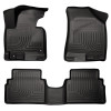 Husky Liners WeatherBeater Combo Front & 2nd Row Floor Liners, Black for 2014-2018 Hyundai Tucson w/Retain Hooks - Part #99831
