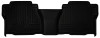Husky Liners WeatherBeater 2nd Row Seating Floor Liners, Black for 2007-2013 Toyota Tundra Crew Cab / Ext Cab - Part #19591