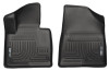 Husky Liners WeatherBeater Front Row Floor Liners, Black for 2013-2018 Hyundai Sante Fe Sport/Sport 2.0T - Part #13851
