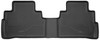 Husky Liners WeatherBeater 2nd Row Floor Liners, Black for 2015-2018 Nissan Murano - Part #19611