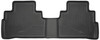 Husky Liners WeatherBeater 2nd Row Floor Liners, Black for 2015-2018 Nissan Murano - Part #19611