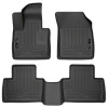 Husky Liners WeatherBeater Front and Rear Floor Liners, Black for 2016-2026 Volvo XC90 - Part #95601