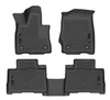 Husky Liners WeatherBeater Front/2nd Row Seating Liners, Black for 2020-2026 Lincoln Aviator w 2nd Row Bench/Buckets - Part #99331