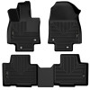 Husky Liners WeatherBeater Front & 2nd Row Seating Floor Liners, Black for 2024-2026 Toyota Grand Highlander - Part #99351