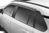 Husky Liners VentVisor Low Profile Window Deflectors (4pc), Chrome for 2019-2025 Toyota RAV4 - Part #2884056