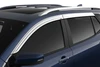 Husky Liners VentVisor Low Profile Window Deflectors (4pc), Chrome for 2018-2024 GMC Terrain - Part #2884059