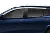 Husky Liners VentVisor Low Profile Window Deflectors (4pc), Chrome for 2018-2024 GMC Terrain - Part #2884059