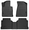 Husky Liners WeatherBeater Front & 2nd Row Seating Floor Liner, Black for 2025-2026 Toyota 4Runner - Part #96361