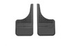 Husky Liners Universal 12in Wide Rubber Front Mud Flaps (w/o Weight), Black for Universal Fit - Part #55000