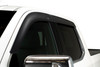Husky Liners VentVisor Low Profile Window Deflectors (4pc), Matte Black for 2010-2026 Dodge RAM 2500/3500 CC In-Channel Mount - Part #2867004