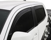 Husky Liners VentVisor Low Profile Window Deflectors, Matte Black for 2007-2021 Toyota Tundra CrewMax - Part #2857012