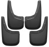Husky Liners Custom-Molded Front & Rear Mud Guards, Black for 2007-2014 Chevy Silverado 1500 LT / 2007-2014 Silverado 2500HD - Part #56796