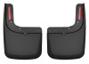 Husky Liners Custom-Molded Front Mud Guards for 2017-2022 Ford F-250 / F-350 Super Duty Black (w/Flares) - Part #58471