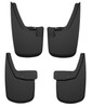 Husky Liners Custom-Molded Front & Rear Mud Guards, Black for 2023-2026 GMC Canyon Crew Cab - Part #58326