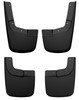 Husky Liners Custom-Molded Front & Rear Mud Guards, Black for 2024-2026 Ford Ranger XLT (Excl. Raptor) - Part #58546