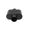 Flowmaster 3in Center Inlet / 3in Center Outlet Super 10 Stainless Steel Muffler - view 5