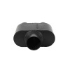 Flowmaster 3in Center Inlet / 2.5in Dual Outlet Super 10 Stainless Steel Muffler - view 4