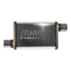 Flowmaster 2.50in Offset Inlet / 2.50in Offset Outlet FlowFX Muffler - view 3