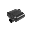 Flowmaster 2.5in Offset Inlet / 2.5in Offset Outlet Super 10 Stainless Steel Muffler - view 3
