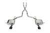 Corsa 2011-2025 Dodge Durango Xtreme Cat-Back Exhaust (Dual 4.5in Black PVD Tips) - 21186BLK
