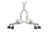 Corsa 2022-2026 Cadillac CT4-V Blackwing Cat-Back Exhaust for Factory Active Exhaust (4.5in Black PVD Tips) - 21317BLK