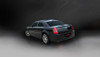 Corsa 14440BLK Xtreme Black Single 4.0" Dual Rear Cat-Back for 2005-2010 Chrysler 300  6.1L V8