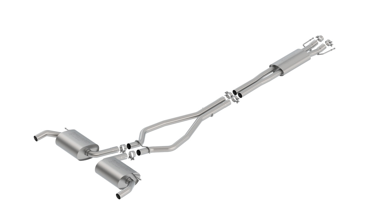 Borla S-Type Cat-Back 2019-2021 Ford Edge ST Exhaust System (Uses Factory  Tips) - 140766