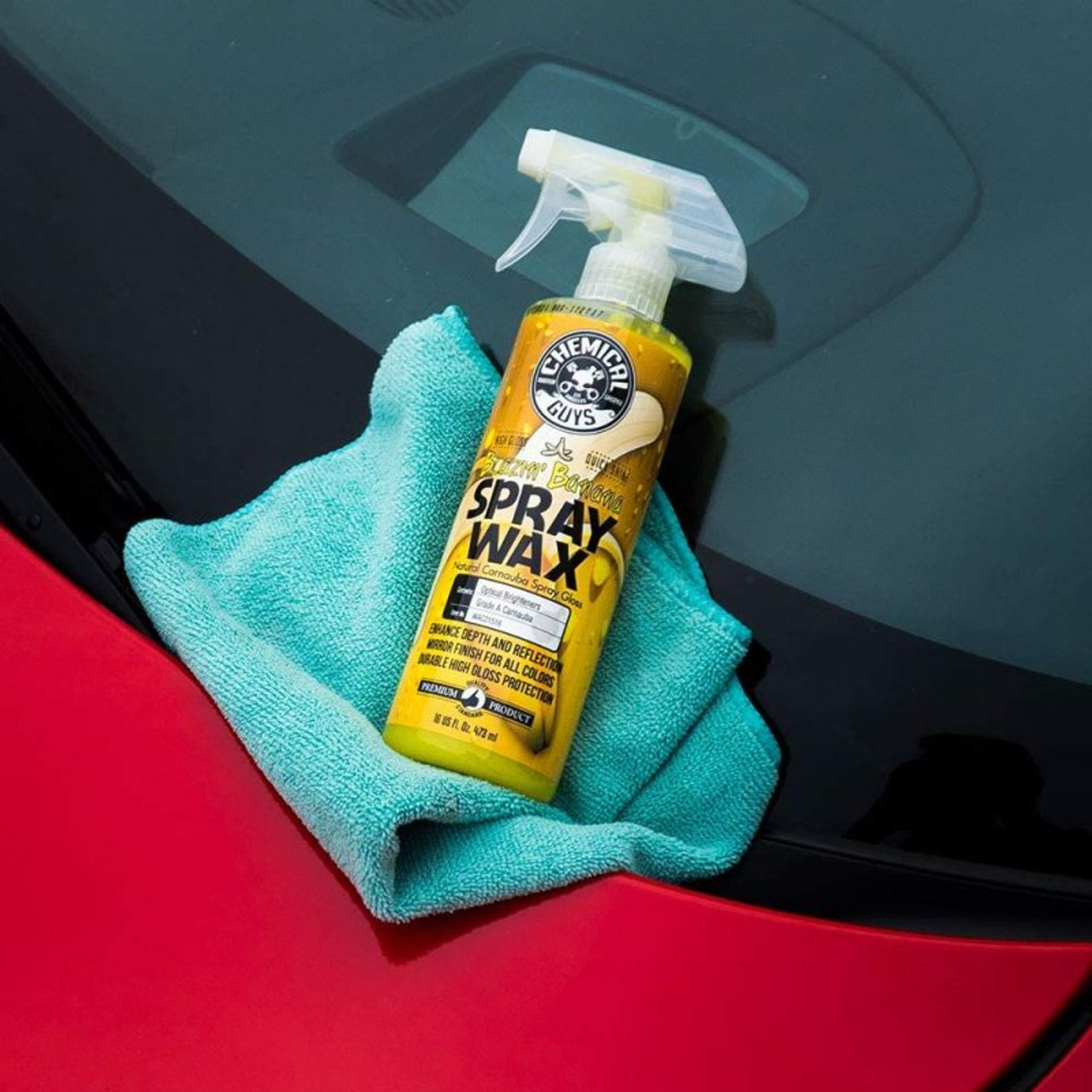 Chemical Guys Blazin' Banana Carnauba Spray Wax 16oz