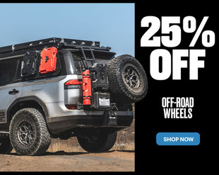 Black Friday & Cyber Monday 2025 Deals on WELD Off-Road Wheels | 25% OFF Cinch, Crux, Ledge 6 & More!