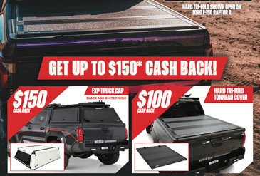 Get Up to $150 Cash Back on Westin Truck Caps & Tonneau Covers (Feb 15 – April 15, 2026)