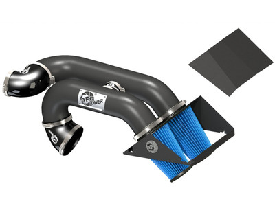 aFe Power Magnum FORCE Stage-2 Pro 5R Cold Air Intake Wrinkle-Black for 2017-2020 Raptor 3.5L #54-12882-B