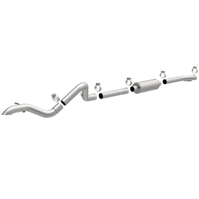 Magnaflow Rock Crawler Series Cat-Back - 2007-2011 Jeep Wrangler 3.8L V6 (#15239)